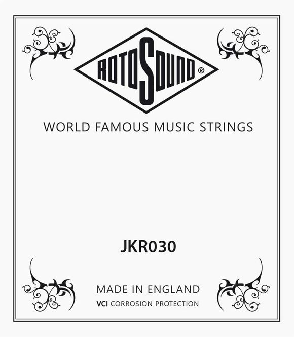 Hovedbilde Rotosound JKR030 Phosphor/Bronze Single String