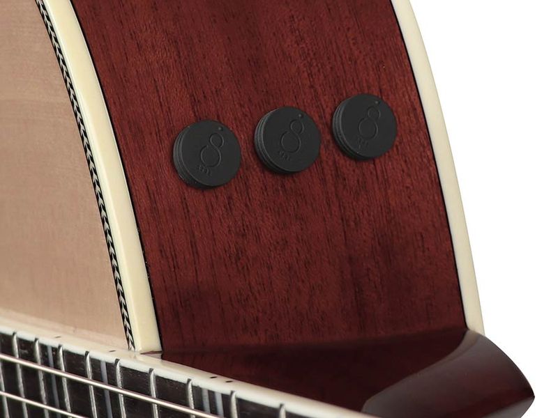 Sire A4 Series Larry Carlton Acoustic Grand Auditorium Guitar - Solid Top and Back (Roasted Top) with SIB electronics - Natural