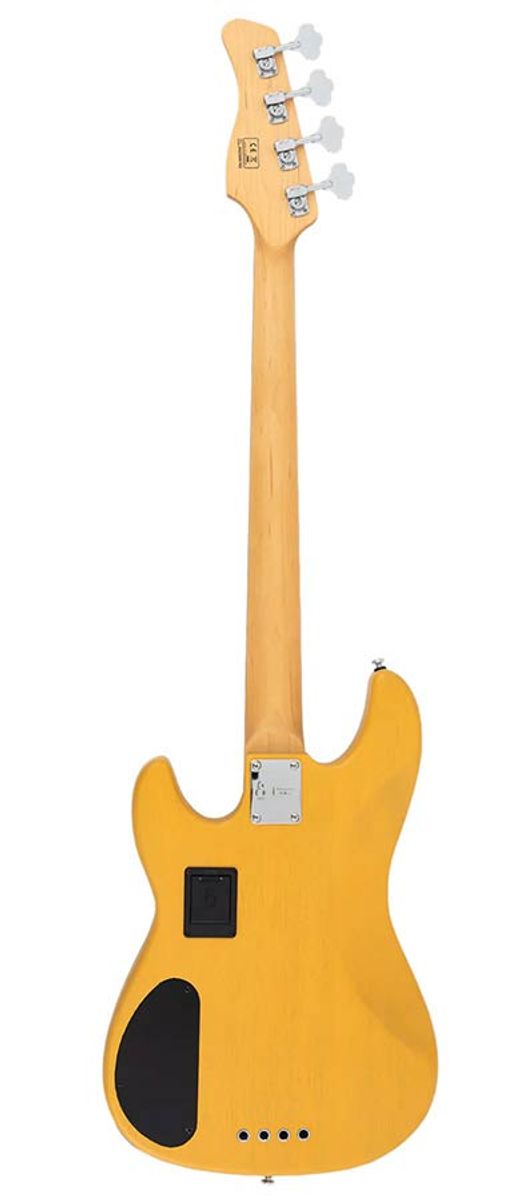 Sire P6 4/BSB mahogany+ash top 4-string active bass guitar butterscotch blonde