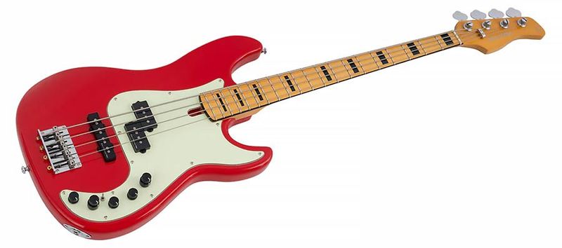 Sire P7+ A4/DRD alder 4-string active bass guitar dakota red