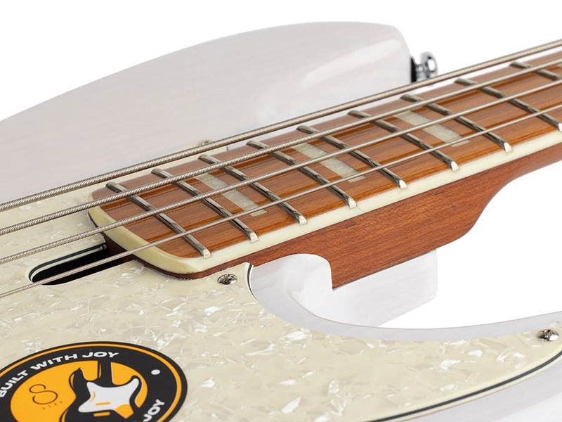 Sire P8 Series Marcus Miller swamp ash 4-string active bass white blonde
