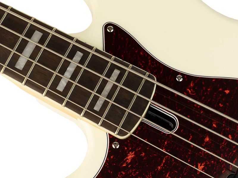 Sire V7 2nd Gen Series Marcus Miller Lefty Alder 4-string Bass Guitar Antique White