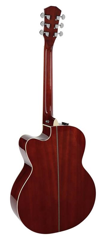 Sire A4 Series Larry Carlton Acoustic Grand Auditorium Guitar - Solid Top and Back (Roasted Top) with SIB electronics - Natural