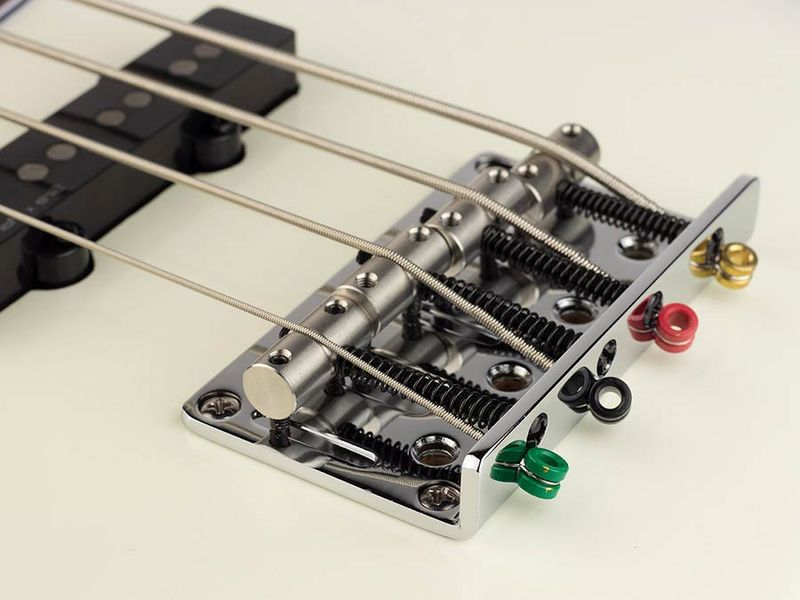 Sire V7 2nd Gen Series Marcus Miller Lefty Alder 4-string Bass Guitar Antique White