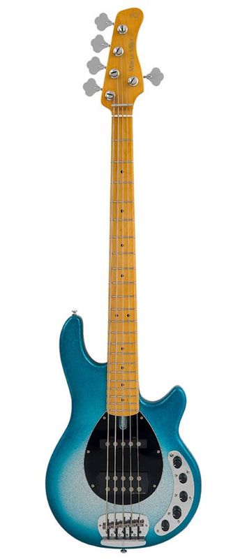 Sire Z7 5/SBS mahogany 5-string active bass guitar, skyburst sparkle