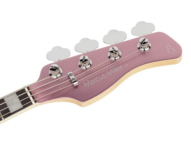 Sire V7 2nd Gen Series Marcus Miller Alder 4-string Bass Guitar Burgundy Mist