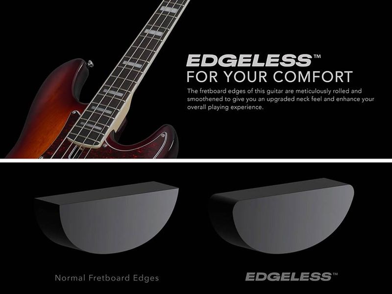 Sire P7 2nd Gen Series Marcus Miller Alder 4-string Bass Guitar Tobacco Sunburst