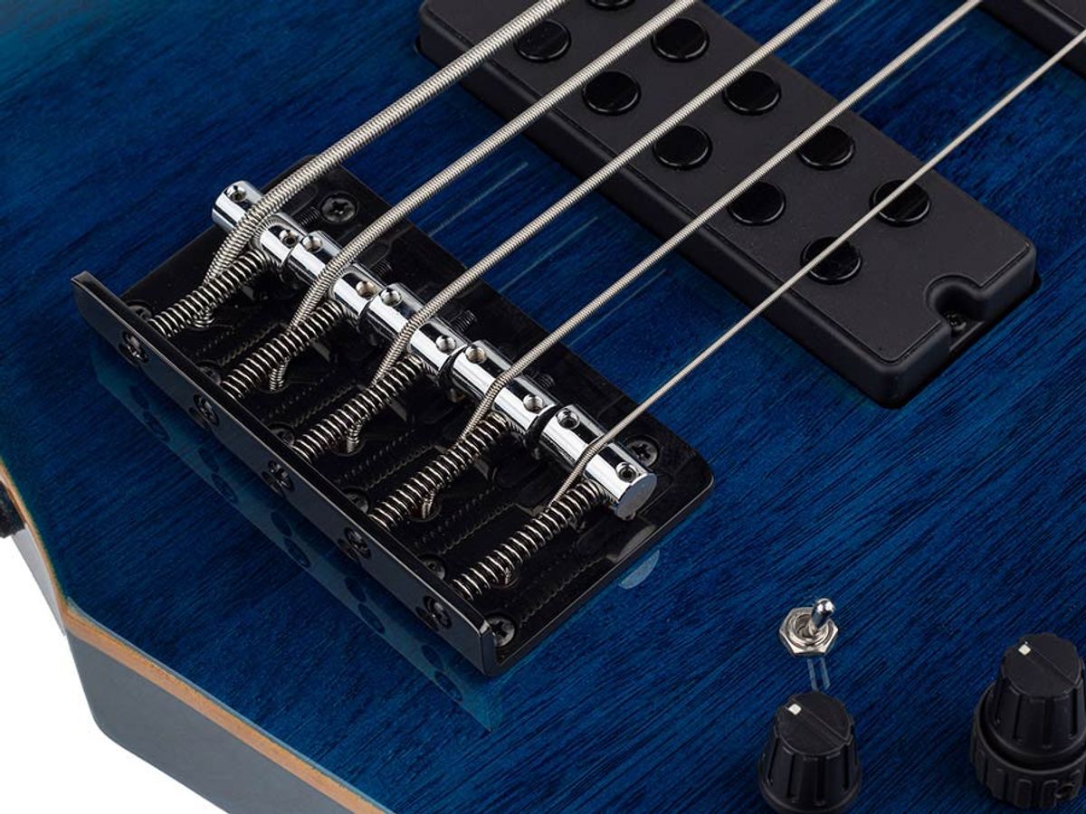 Sire M2 2nd Gen Series Marcus Miller 5-string Bass Guitar Transparent Blue