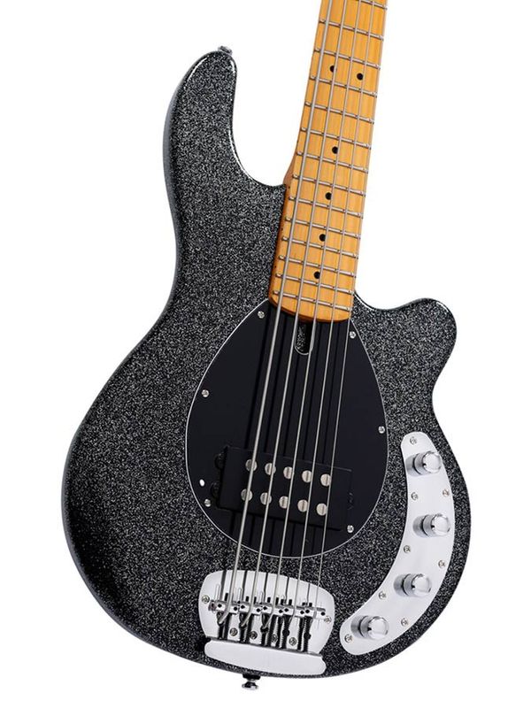Sire Z Series Marcus Miller mahogany 5-string active bass guitar, sparkle black