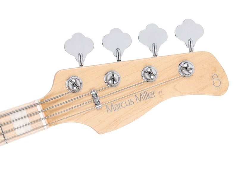 Sire V7 Series Marcus Miller swamp ash reissue 4-string active bass guitar, tobacco sunburst satin