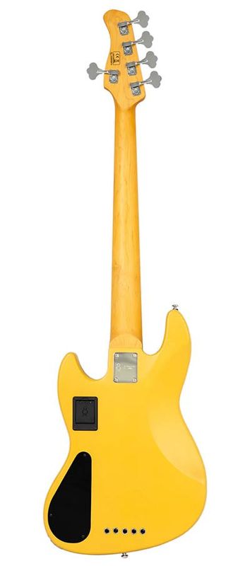 Sire V6 5/BSB mahogany+ash top 5-string active bass guitar butterscotch blonde