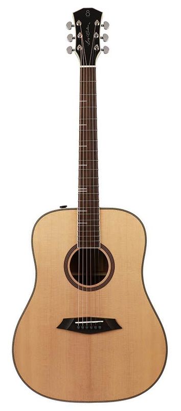 Sire A4 Series Larry Carlton Acoustic dreadnought Guitar - Solid Top and Back (Roasted Top)with SIB electronics - Natural