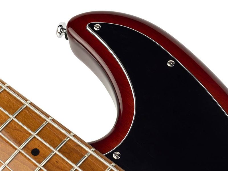 Sire D5 Series Marcus Miller Lefty Alder 4-string Passive Bass Guitar Tobacco Sunburst
