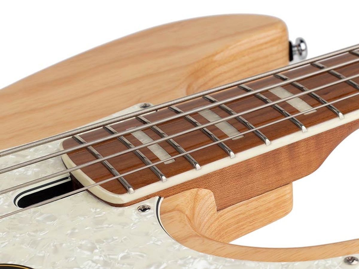 Sire P8 Series Marcus Miller swamp ash 4-string active bass guitar natural