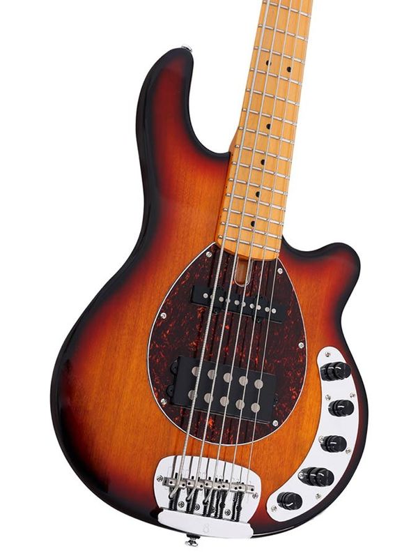 Sire Z Series Marcus Miller mahogany 5-string active bass guitar, 3 tone sunburst