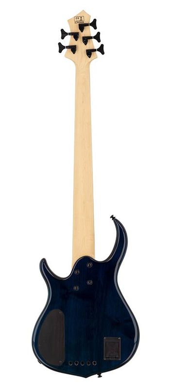 Sire M7 2nd Gen Series Marcus Miller Alder + Solid Maple 5-string Bass Guitar Transparent Blue
