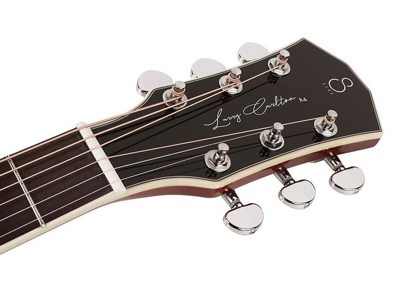 Sire A4 Series Larry Carlton Acoustic Grand Auditorium Guitar - Solid Top and Back (Roasted Top) with SIB electronics - Natural