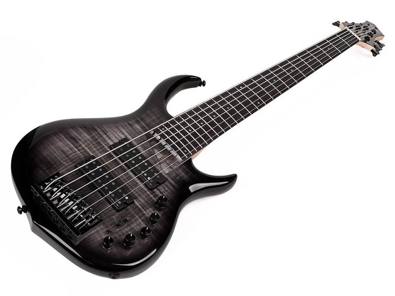 Sire M7 2nd Gen Series Marcus Miller Swamp Ash + Solid Maple 6-string Bass Guitar Transparent Black