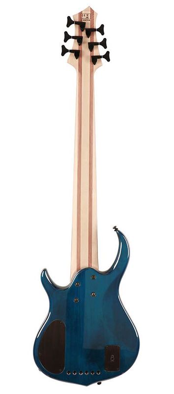 Sire M7 2nd Gen Series Marcus Miller Swamp Ash + Solid Maple 6-string Bass Guitar Transparent Blue