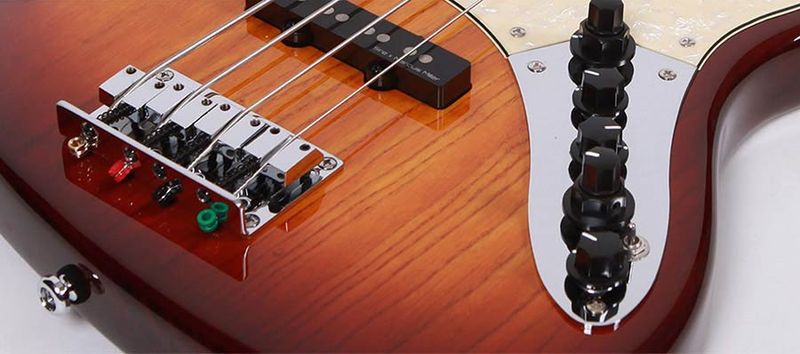 Sire V7 2nd Gen Series Marcus Miller Lefty Alder 4-string Bass Guitar Tobacco Sunburst