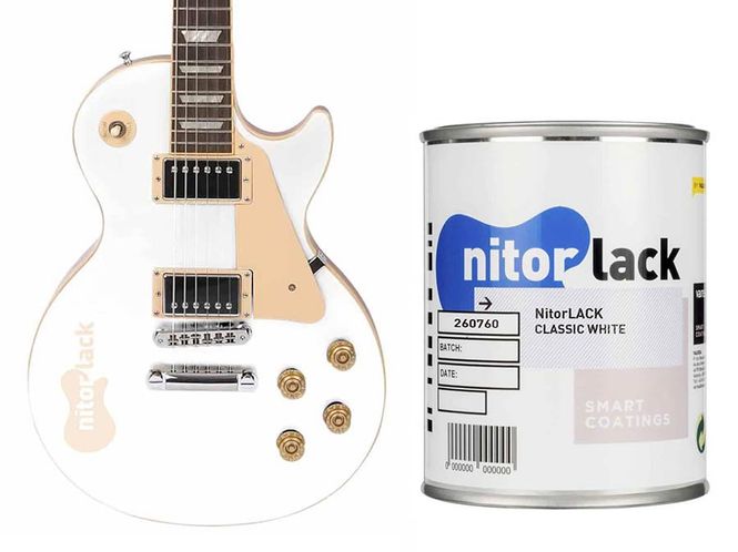 Hovedbilde NitorLACK Nitrocellulose Paint Classic White - ...