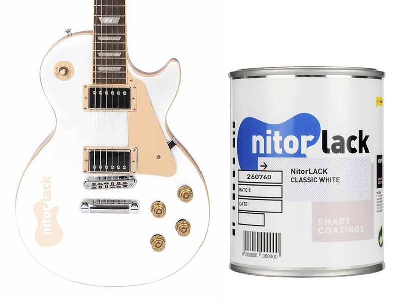 NitorLACK Nitrocellulose Paint Classic White - 500ml can