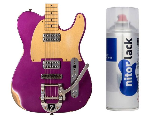 Hovedbilde NitorLACK purple metallic - 400ml aerosol