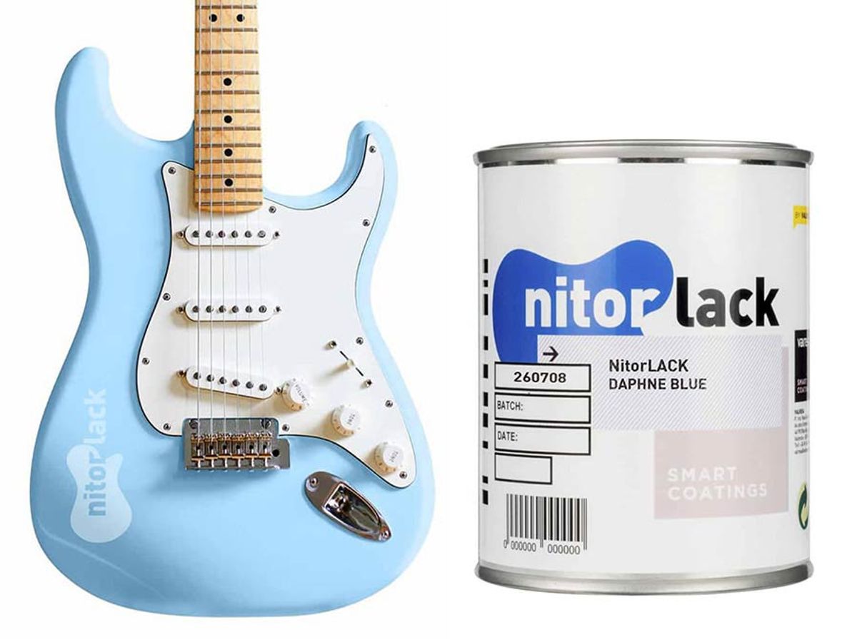 NitorLACK Nitrocellulose Paint Daphne Blue - 500ml can