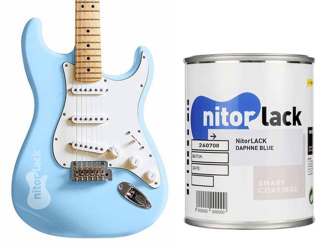 Hovedbilde NitorLACK Nitrocellulose Paint Daphne Blue - ...