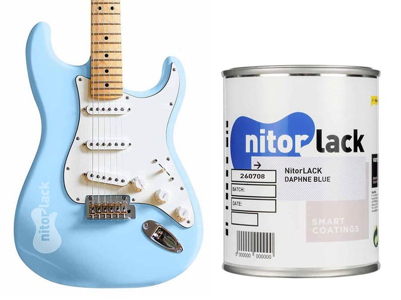 NitorLACK Nitrocellulose Paint Daphne Blue - 500ml can