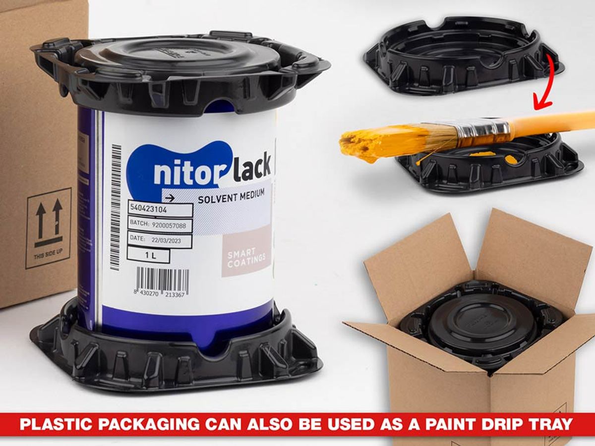 NitorLACK Nitrocellulose Paint - Matte Clear - 1L Can