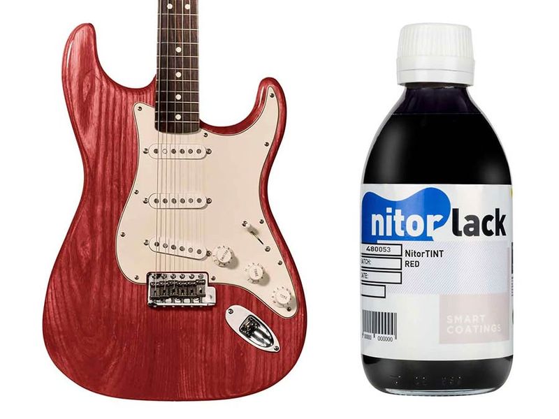 NitorLACK NitorTINT Dye Red/Cherry - 250 ml Bottle