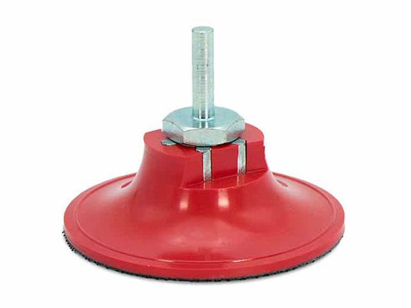 NitorLACK Rhyno plate and drill adapter for 80 mm polishing sponges