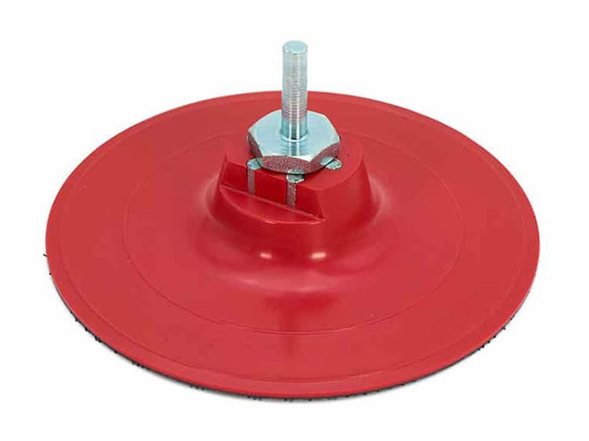NitorLACK Rhyno plate and drill adapter for 150 mm polishing sponges