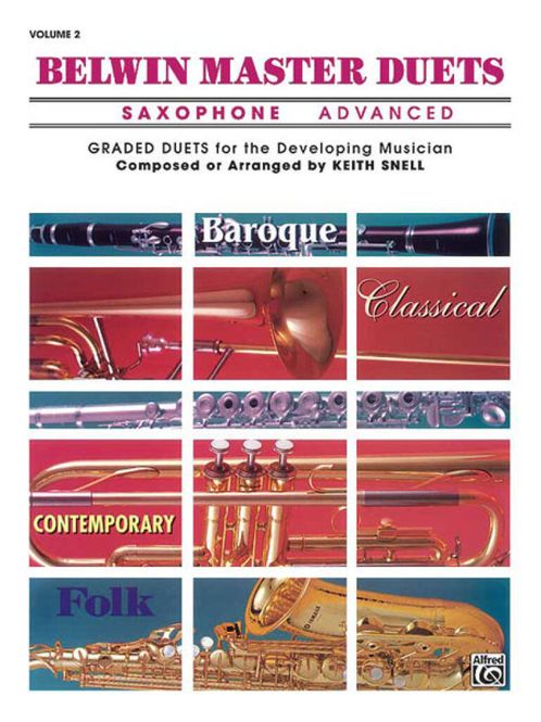 Hovedbilde Belwin Master Duets (Saxophone), Advanced Volume ...