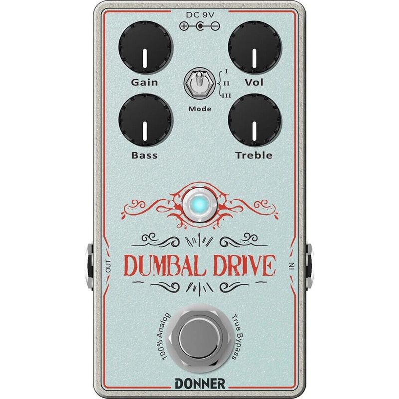 Donner Dumbal Drive gitar-effekt-pedal