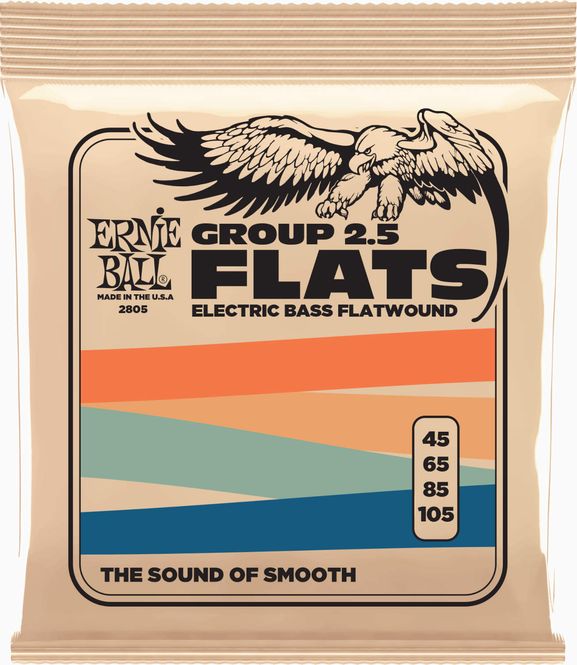 Hovedbilde Ernie Ball 2805 Flatwound Group 2.5