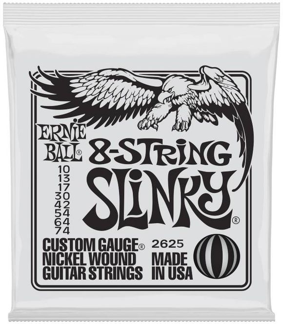 Hovedbilde Ernie Ball 2625 8-String Slinky