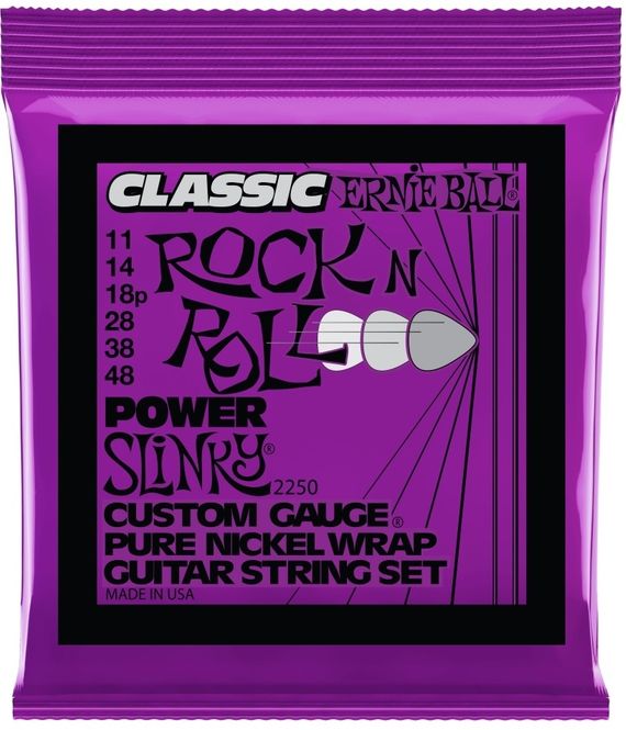 Hovedbilde Ernie Ball 2250 Classic Power Slinky Pure Nickel