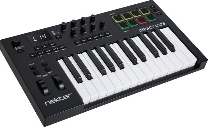 Hovedbilde Nektar Impact LX25mk3 - MIDI keyboard, 25 keys, ...