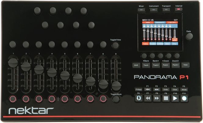 Hovedbilde Nektar Panorama P1 - DAW-kontroller med 3,5