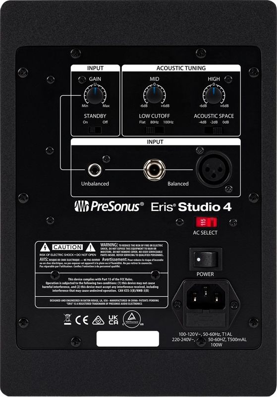 PreSonus Eris Studio 4 - 4,5