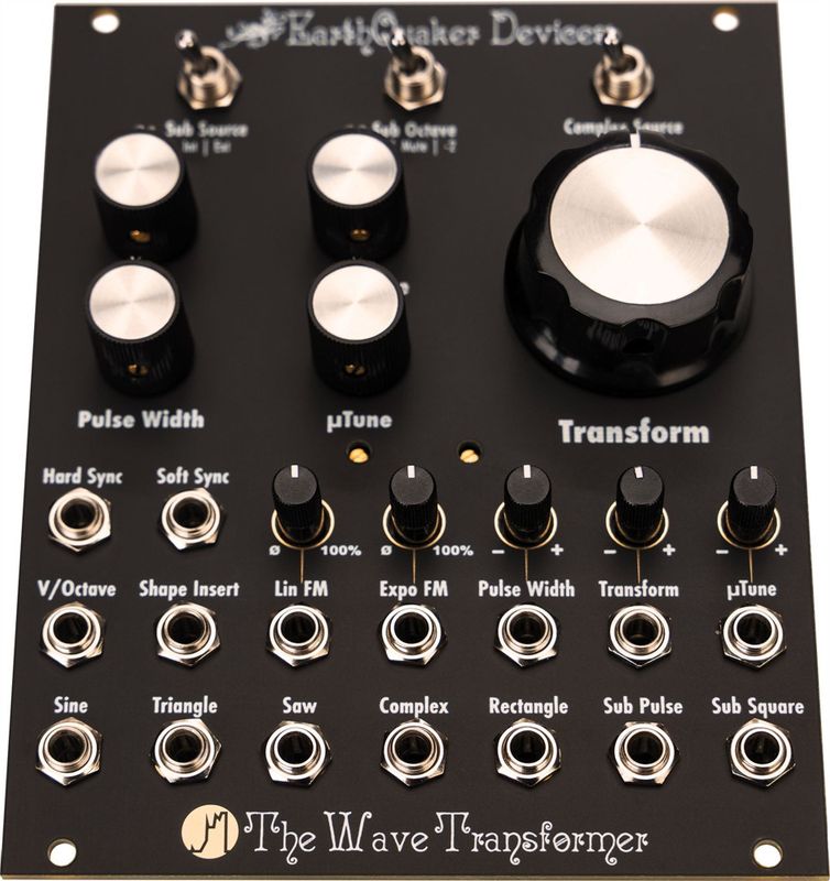 EarthQuaker Devices Wave Transformer Eurorack Module Transfiguration Oscillator
