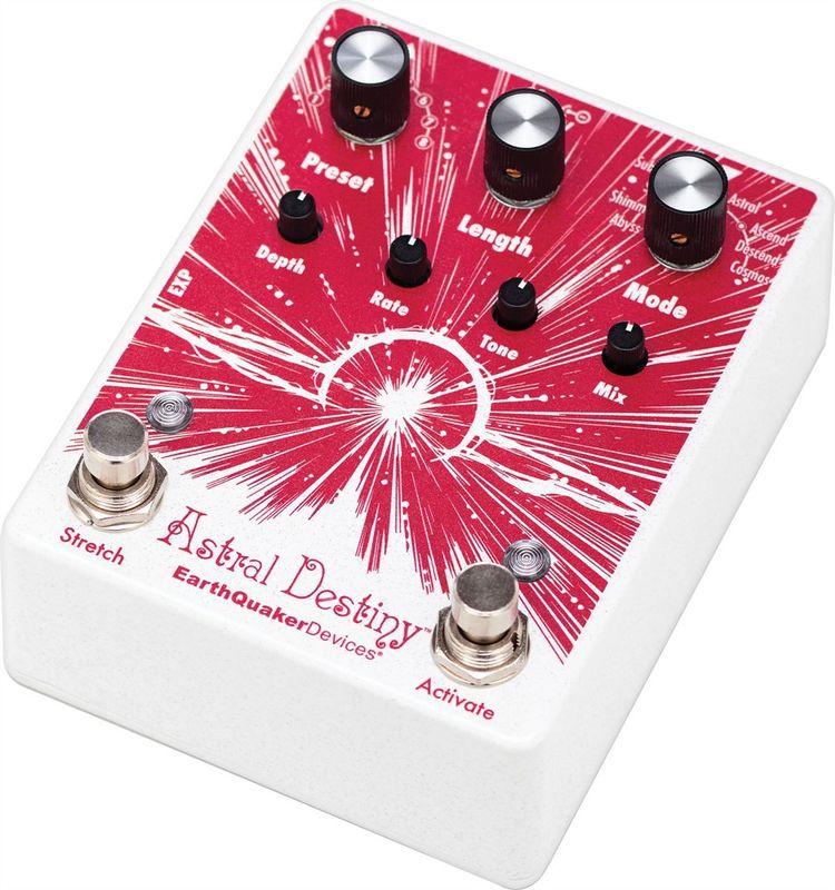 EarthQuaker Devices Astral Destiny Octal Octave Reverberation Odyssey