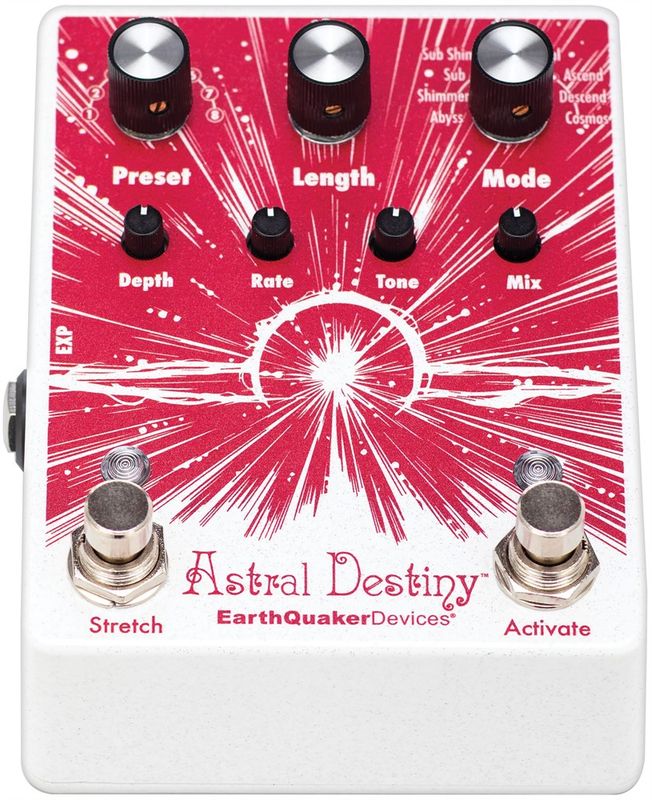 EarthQuaker Devices Astral Destiny Octal Octave Reverberation Odyssey