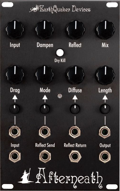 EarthQuaker Devices Afterneath Eurorack Module Otherworldly Reverberator