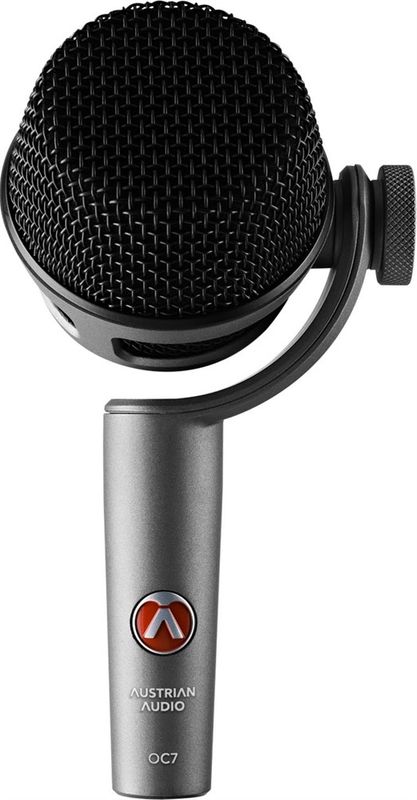 Austrian Audio OC7 Instrumentmikrofon, kondensator, Inkl. OCH8 Mic Clip & MSC väska