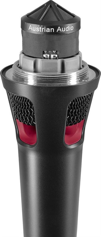 Austrian Audio OD505 Aktiv dynamisk mikrofon för sång. innehåller OCH1 Mic Clip, MSC1 väska