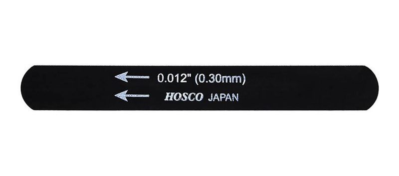 Hosco Japan Black Nut File 0.012