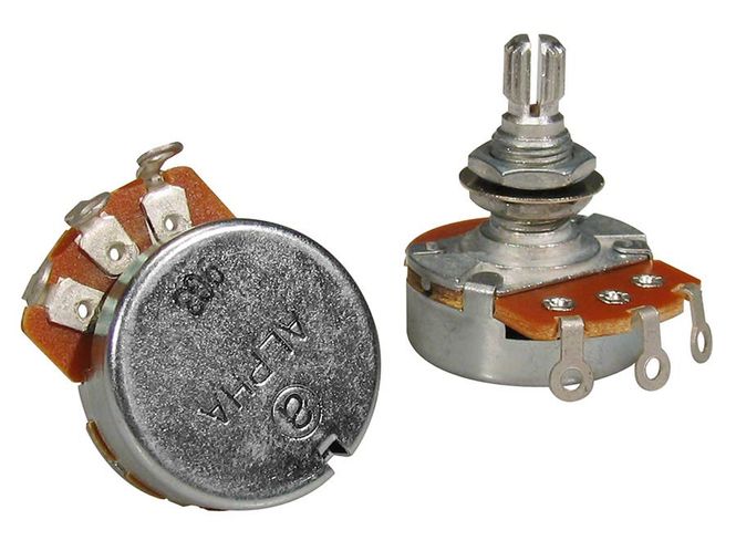 Hovedbilde Alpha 250K Audio Potentiometer 10 mm